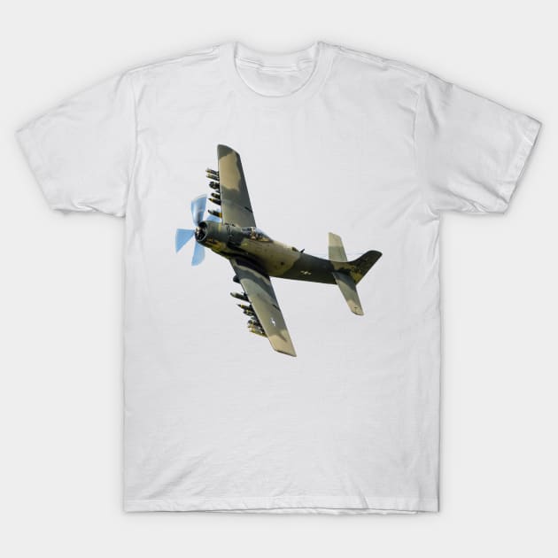 Skyraider Turning T-Shirt by acefox1